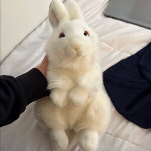 Bunny Soft White Plush Bunny Toy Pillow Plushie
